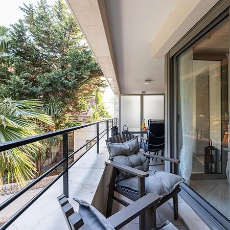 Studio Centre Terrasse Climatisation 50M Plage Menton Exterior foto