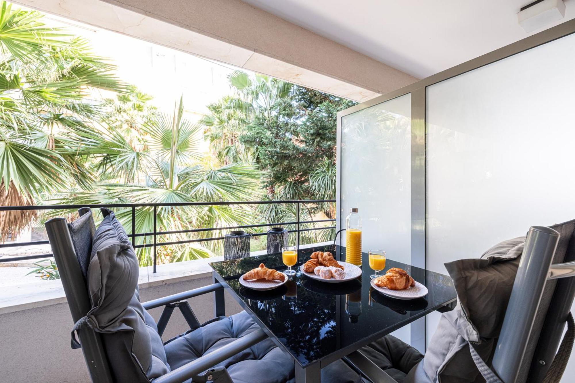 Studio Centre Terrasse Climatisation 50M Plage Menton Exterior foto